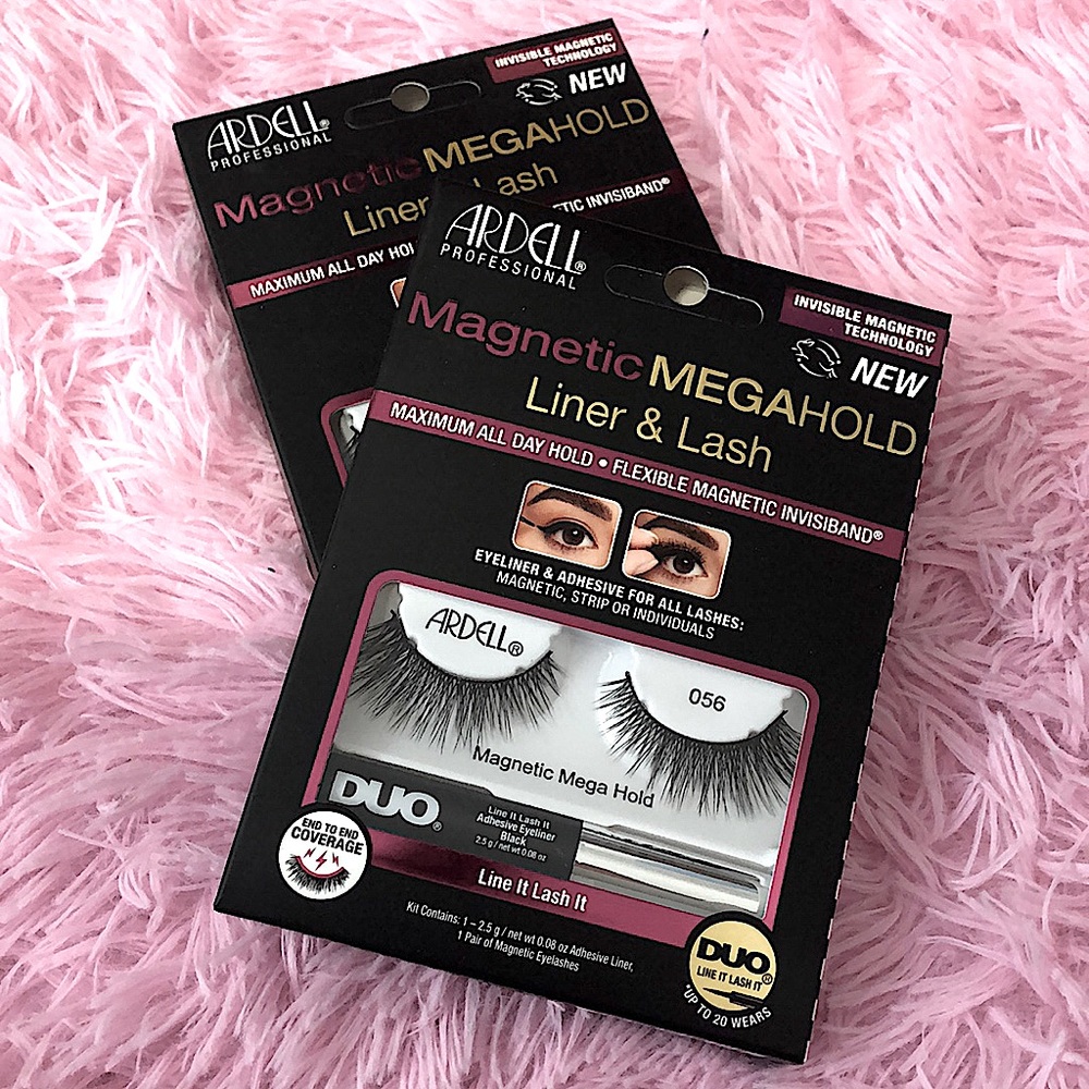 ARDELL Magnetic fauxmink Eyelashes MEGAHOLD with INVISIBLE Magnetic Technology
